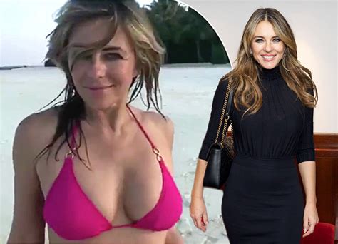 Elizabeth jane hurley, more generally known as liz hurley, is an english actress and model. Elizabeth Hurley (52) Shows Off Her Incredible Body In ...
