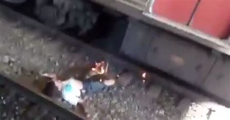 Teen Set Alight After Being Electrocuted As He Surfs Train In Horror