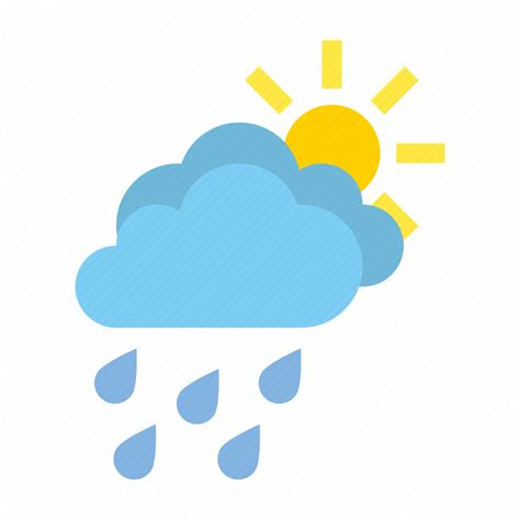 Heavy Weather Medium Rain Cloudy Icon Download On Iconfinder