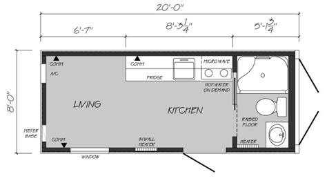 20ft Floor Plan Shipping Container House Plans Shipping Container
