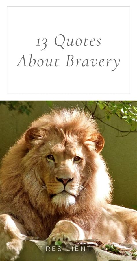 20 Quotes About Courage And Bravery Resilient