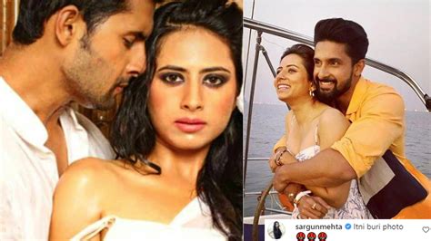 Ravi Dubey Shares Old Romantic Photo With Wife Sargun Mehta Her Reaction Will Make You Go Lol