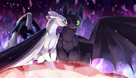 Toothless X Lightfury By Sifyro Dragons