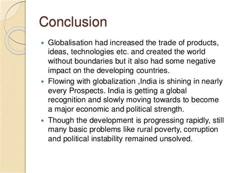 Essay About Negative Effects Of Globalization