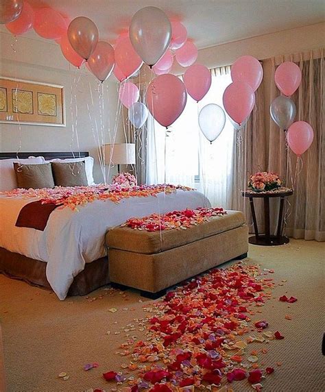 Romantic Room Decoration Ideas Bedroom Valentine Surprise 30 Super