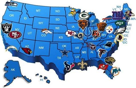 Usa And All The Nfl Teams Sports All Nfl Teams Nfl Stadiums Nfl