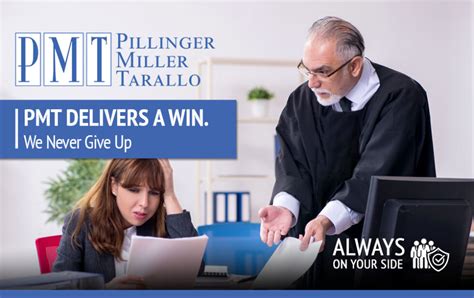 Pmt Delivers A Win We Never Give Up Pmt Pillinger Miller Tarallo