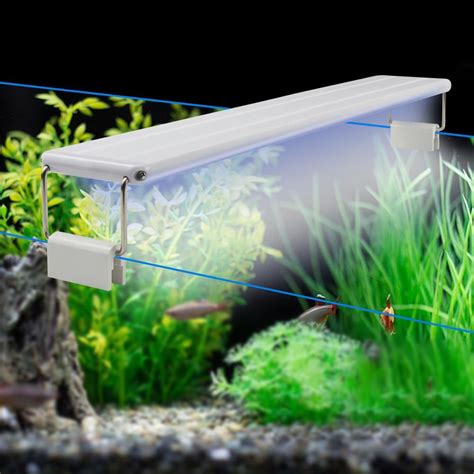 2020 18 58cm Led Aquarium Light 220v Extensible Fish Tank Light With