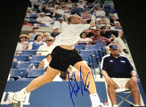 Andre Agassi Tennis Star Autographed Signed 11x14 Photo Ebay