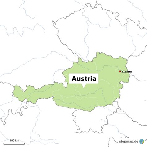 Stepmap Austria Landkarte Für Deutschland