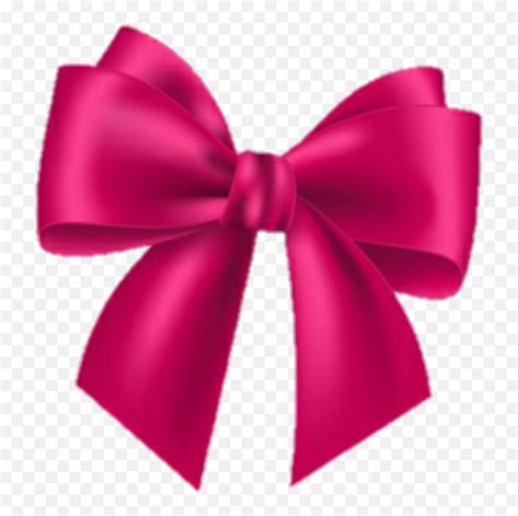 Bow Bows Pink Ribbon Sticker By Amanda Clip Art Ribbon Pink Emoji Pink Ribbon Emoji Free