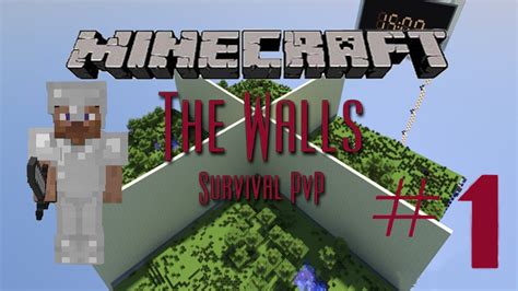Minecraft Pvp The Walls 1 Fr Youtube
