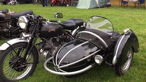 1954 Vincent Rapide With Steib S501 Sidecar Youtube
