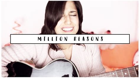 Million Reasons Lady Gaga Cover By Idaira Youtube