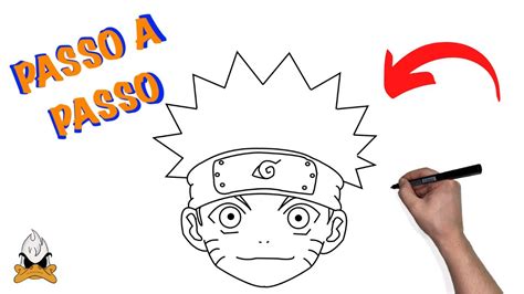 Como Desenhar O Naruto Classico Passo A Passo Facil Naruto Crianca
