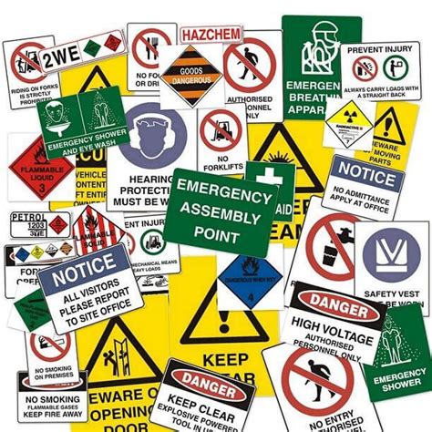 Different Types Of Safety Signs