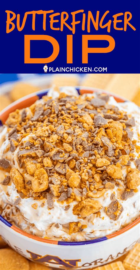 There's a popular recipe floating around using melted candy corn and peanut butter to make homemade butterfingers. Butterfinger Dip (4 Ingredients) - Plain Chicken