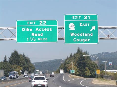 Exit Highway Road Signs