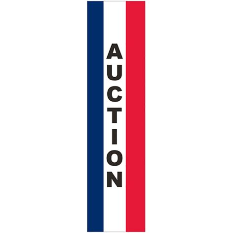 Sqf 3x15 Auction Auction 3′ X 15′ Message Square Flag Hanover Flag