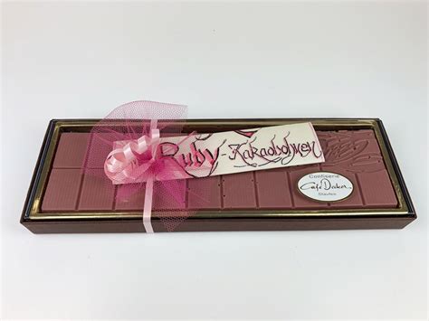 Schokolade Exklusive Schokolade Ruby Kakaobohnen Edelschokolade Café Decker Staufen Im