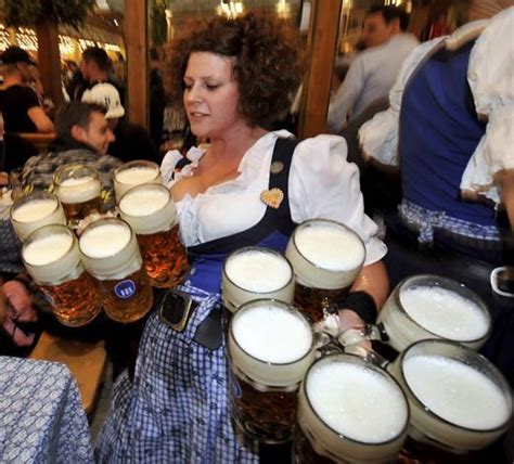 Munich Opens Taps To Welcome Oktoberfest Oktoberfest Munich Oktoberfest Festivals Around The