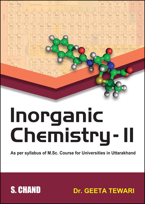 Inorganic Chemistry Ii For Universities In By Dr Geeta Tewari
