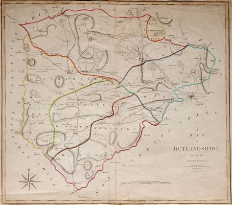 Rutland Antique Maps Old Maps Of Rutland Vintage Maps Of Rutland Uk