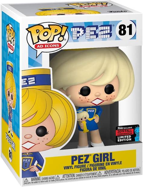 Buy Funko Pop Ad Icons Pez Girl Blonde Fall Convention Exclusive
