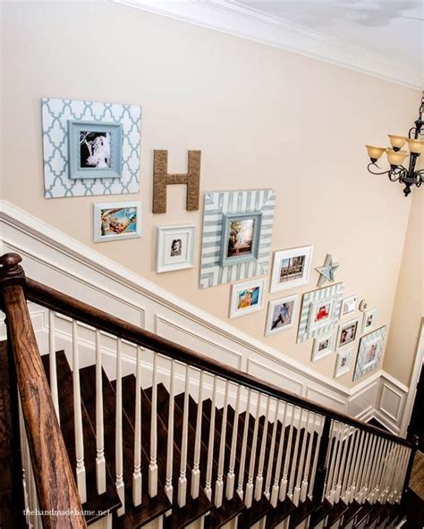 Stairs may be straight, round, or may consist of two or more straight pieces connected at angles. 50 Creative Staircase Wall decorating ideas, art frames | Stairs Designs
