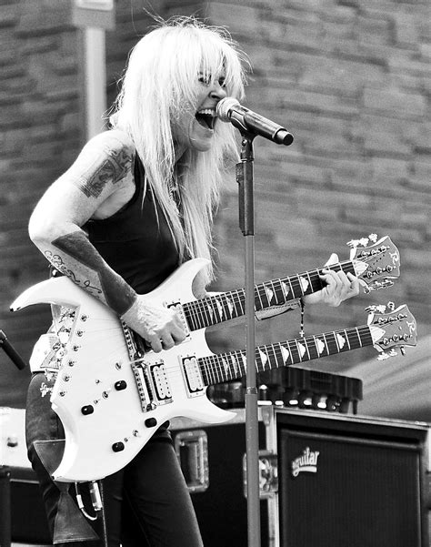 Lita Ford And Her Custom BC Rich Doubleneck Rock Las Vegas Flickr
