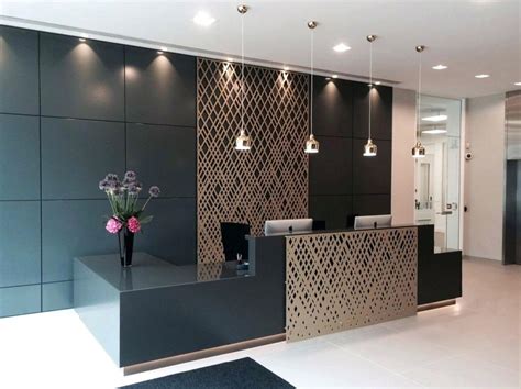 Office Office Front Desk Design Brilliant On Throughout