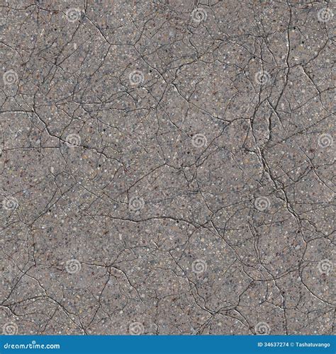 Cracked Concrete Seamless Tileable Texture Stock Images Image 34637274