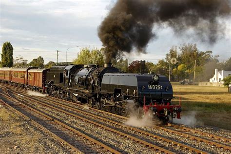 Australian Steam 3642 And 6029 Southern Highlander And Garratt Homecoming