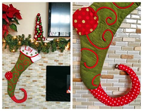 Grosgrain Awesome Personalized Christmas Stocking Pattern