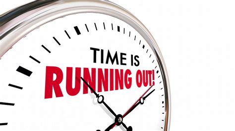 Time Is Running Out Clock Deadline Ending 3 Stock Motion Graphics Sbv