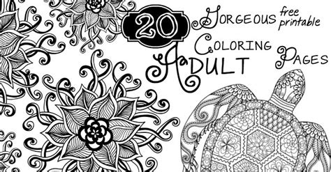 gorgeous  printable adult coloring pages nerdy mamma
