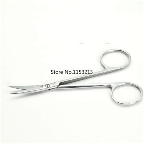 10 Cm Stainless Steel Surgical Cosmetic Medical Scissors Straight Tip