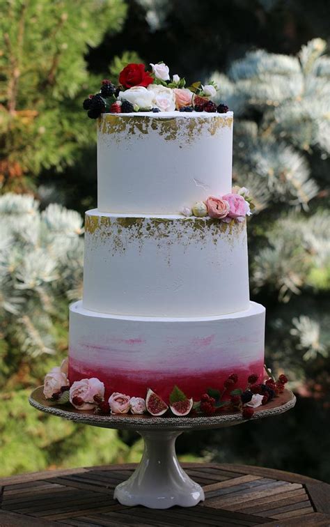Bohemian Style Wedding Cake Decorated Cake By Lucya Cakesdecor