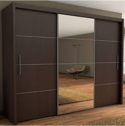 3 door almirah cupboard with mirror 4 feet display models &. Wenge Wardrobe - 3 Door Sliding Wardrobe With Sliding Doors