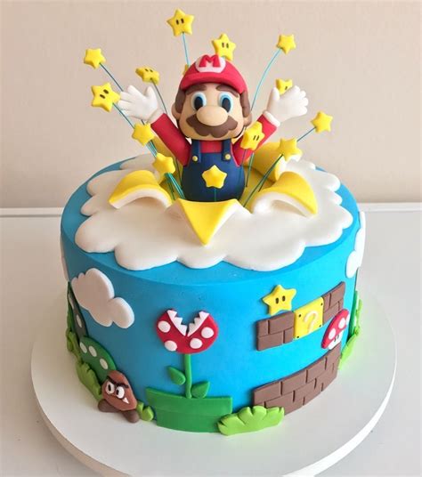 Super Mario Cake Rgaming