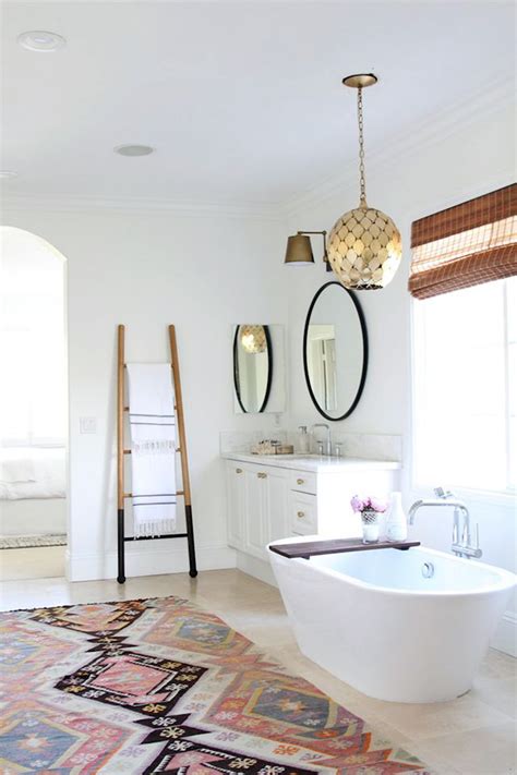 20 Stylish And Relaxing Bohemian Bathroom Designs Home Design Lover