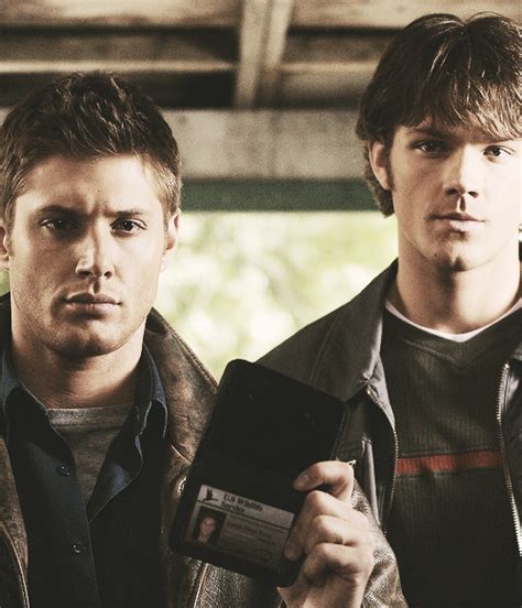 Jensen Ackles As Dean Winchester And Jared Padalecki As Sam Winchester Supernatural Season 1