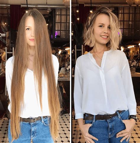 Photos Show How People Look Before And After Their Hair Transformation