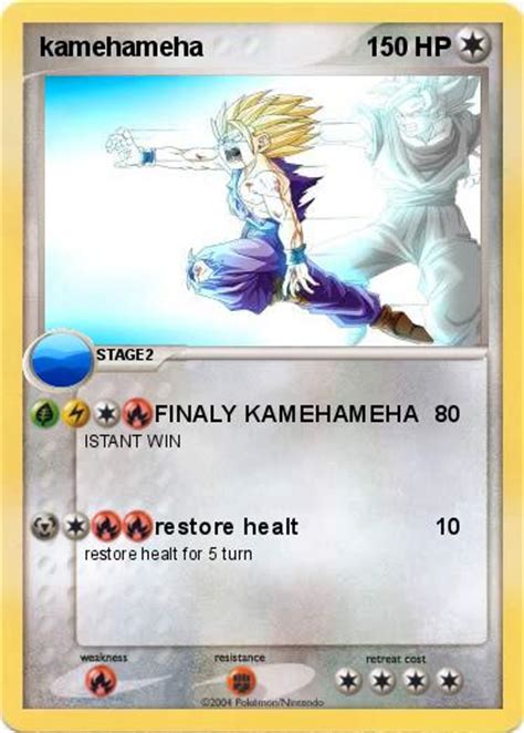 Pokémon Kamehameha Finaly Kamehameha My Pokemon Card