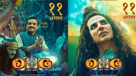 Omg 2 New Posters Akshay Kumar Impresses As Lord Shiva Pankaj