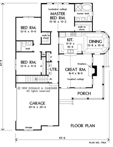 Basement Optional Of The Maitland House Plan Number 796 House