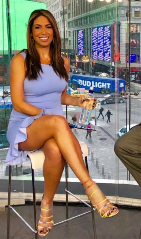 Nicole Petallides Formerly Of Fox Business Crossed Legs At Her New