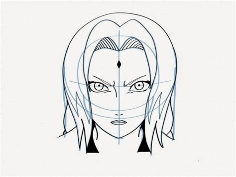 Speed drawing, menggambar kakashi hatake salah satu tokoh karakter anime/manga naruto menggunakan pensil dengan tangan kiri.ini bukan murni tutorial. Cara menggambar anime Tsunade mudah dan sederhana | Dunia ...