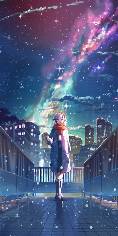 Anime Girl 1080x2160 Phone Hd Wallpaper
