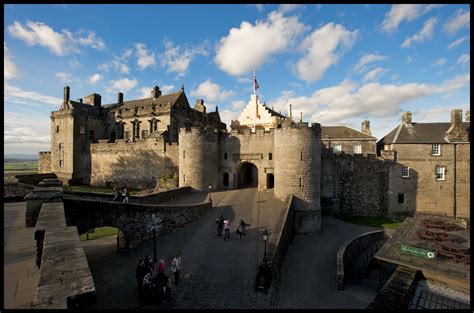Entrance To Stirling Castle Schotland